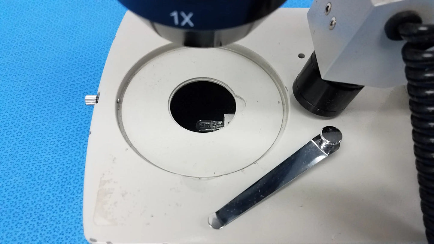 N/A Lot of 2 Stereo Microscope With CK Inverted Binocular Microscope Microscopes, as-is (for parts) product photo 7