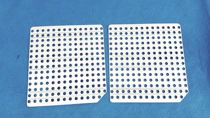Reuse Medical Equipment Lot of - 2 Sterilization Tray Inserts Sterilization Tray Inserts, second-hand product photo 1