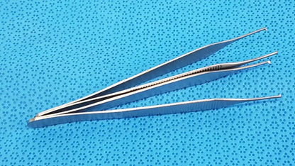 Centurion Pakistan LOT OF 2 T/C Adson Tissue Kocher Forceps 1x2 Teeth 4.75" – Tungsten Carbide Surgical Forceps, second-hand product photo 5