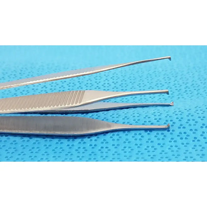 Centurion Pakistan LOT OF 2 T/C Adson Tissue Kocher Forceps 1x2 Teeth 4.75" – Tungsten Carbide Surgical Forceps, second-hand product photo 3