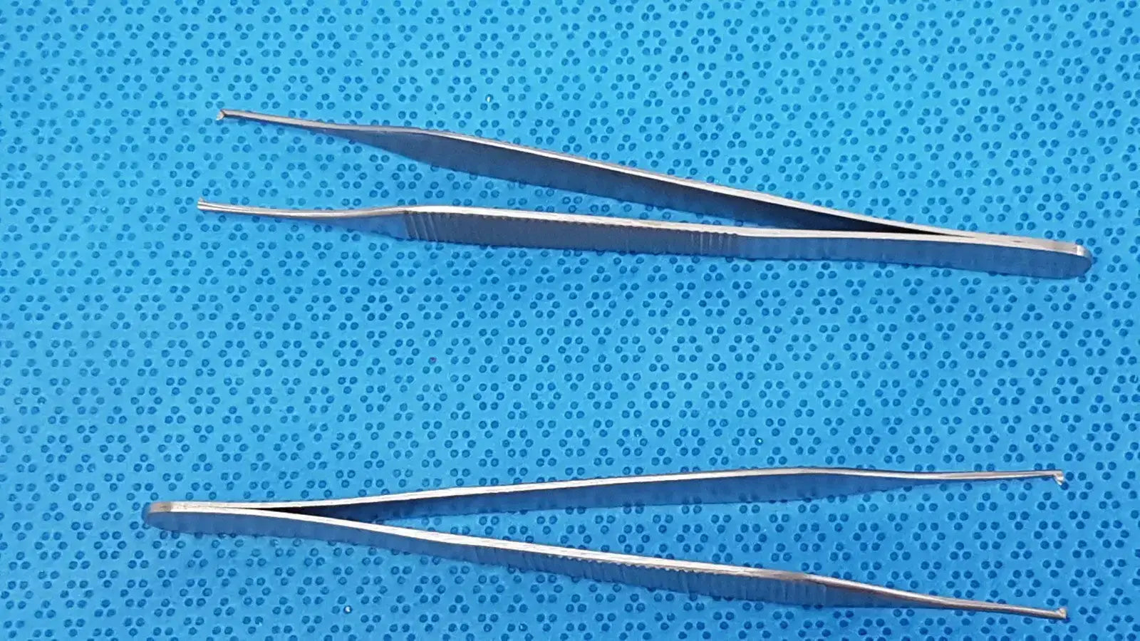 Centurion Pakistan LOT OF 2 T/C Adson Tissue Kocher Forceps 1x2 Teeth 4.75" – Tungsten Carbide Surgical Forceps, second-hand product photo 2