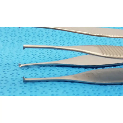 Centurion Pakistan LOT OF 2 T/C Adson Tissue Kocher Forceps 1x2 Teeth 4.75" – Tungsten Carbide Surgical Forceps, second-hand product photo 6