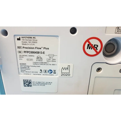 Lot of 2 Vapotherm Precision Flow Plus Hi-VNI Respiratory Therapy Units - Respiratory Therapy Unit