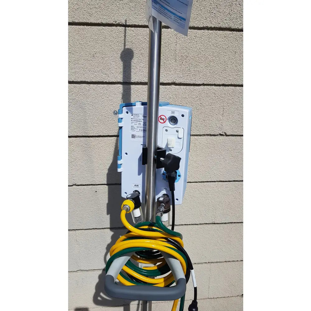 Lot of 2 Vapotherm Precision Flow Plus Respiratory Therapy Units With Stands - Respiratory Therapy Unit