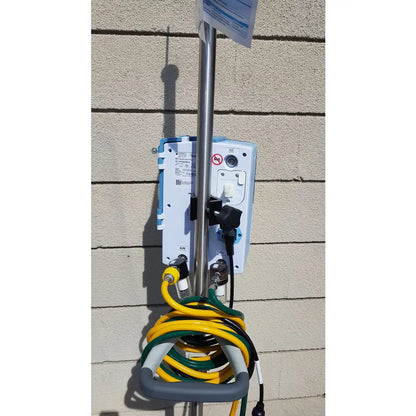 Lot of 2 Vapotherm Precision Flow Plus Respiratory Therapy Units With Stands - Respiratory Therapy Unit