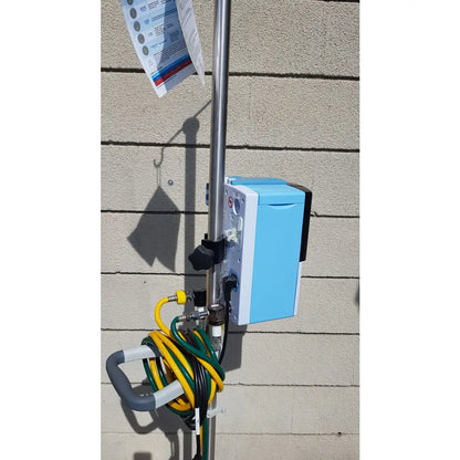 Lot of 2 Vapotherm Precision Flow Plus Respiratory Therapy Units With Stands - Respiratory Therapy Unit