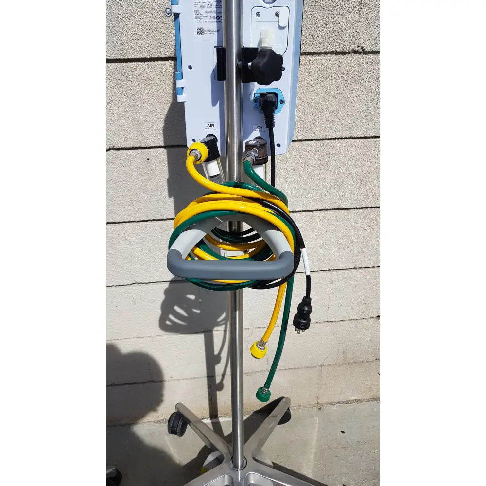 Lot of 2 Vapotherm Precision Flow Plus Respiratory Therapy Units With Stands - Respiratory Therapy Unit