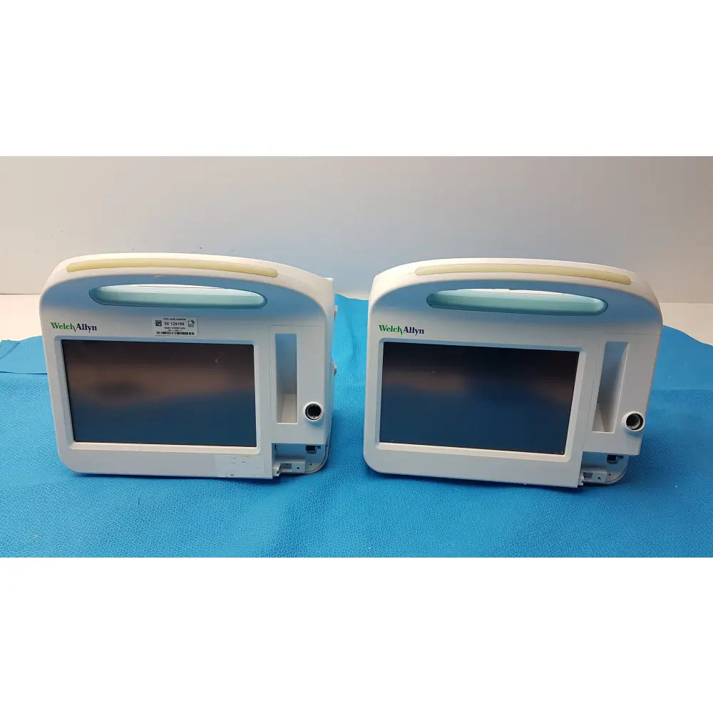 Lot of 2 Welch Allyn 6500 Series Vital Signs Monitor - Vital Signs Monitor