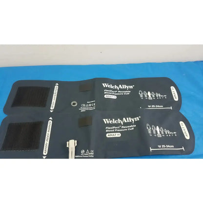 Welch Allyn Lot of - 2 Welch Allyn Flexiport Reuseable Blood Pressure Cuff Adult 11 FlexiPort Reusable Blood Pressure Cuff, second-hand product photo 2