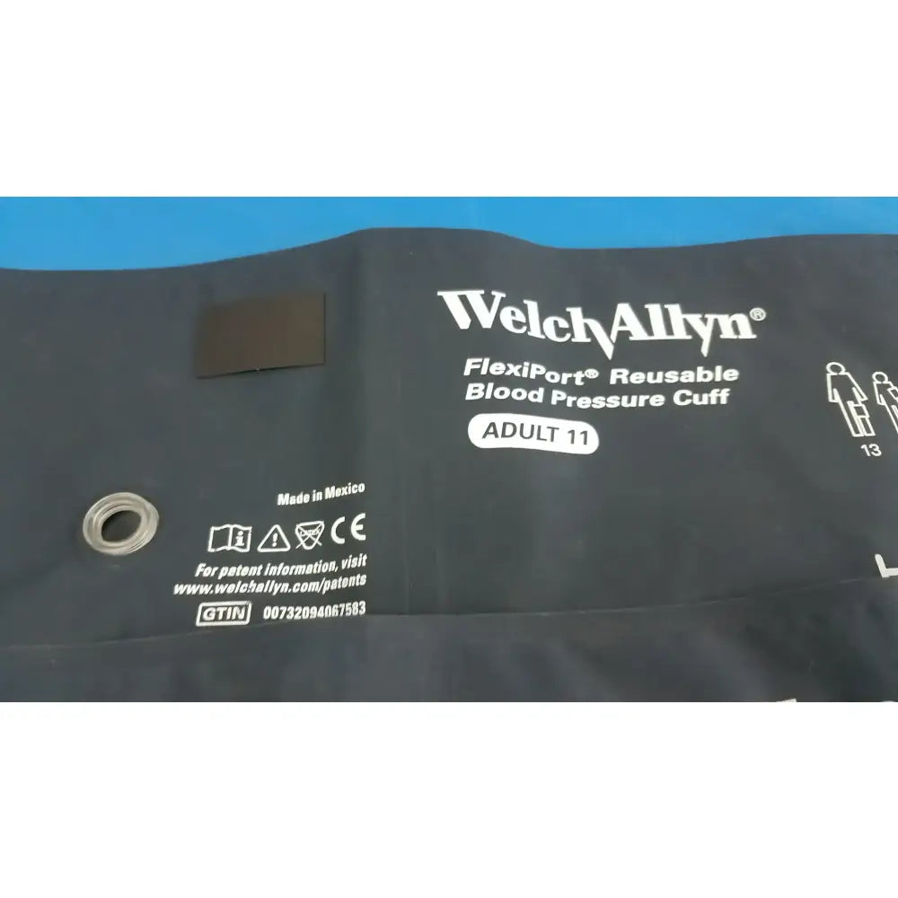 Welch Allyn Lot of - 2 Welch Allyn Flexiport Reuseable Blood Pressure Cuff Adult 11 FlexiPort Reusable Blood Pressure Cuff, second-hand product photo 8