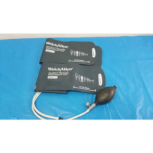 مجموعة من - 2 كفة قياس ضغط الدم من نوع Welch Allyn Flexiport قابلة لإعادة الاستخدام للبالغين 11