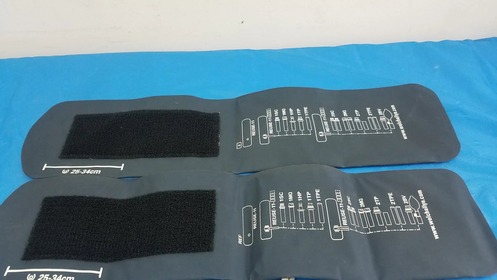Welch Allyn Lot of - 2 Welch Allyn Flexiport Reuseable Blood Pressure Cuff Adult 11 FlexiPort Reusable Blood Pressure Cuff, second-hand product photo 3