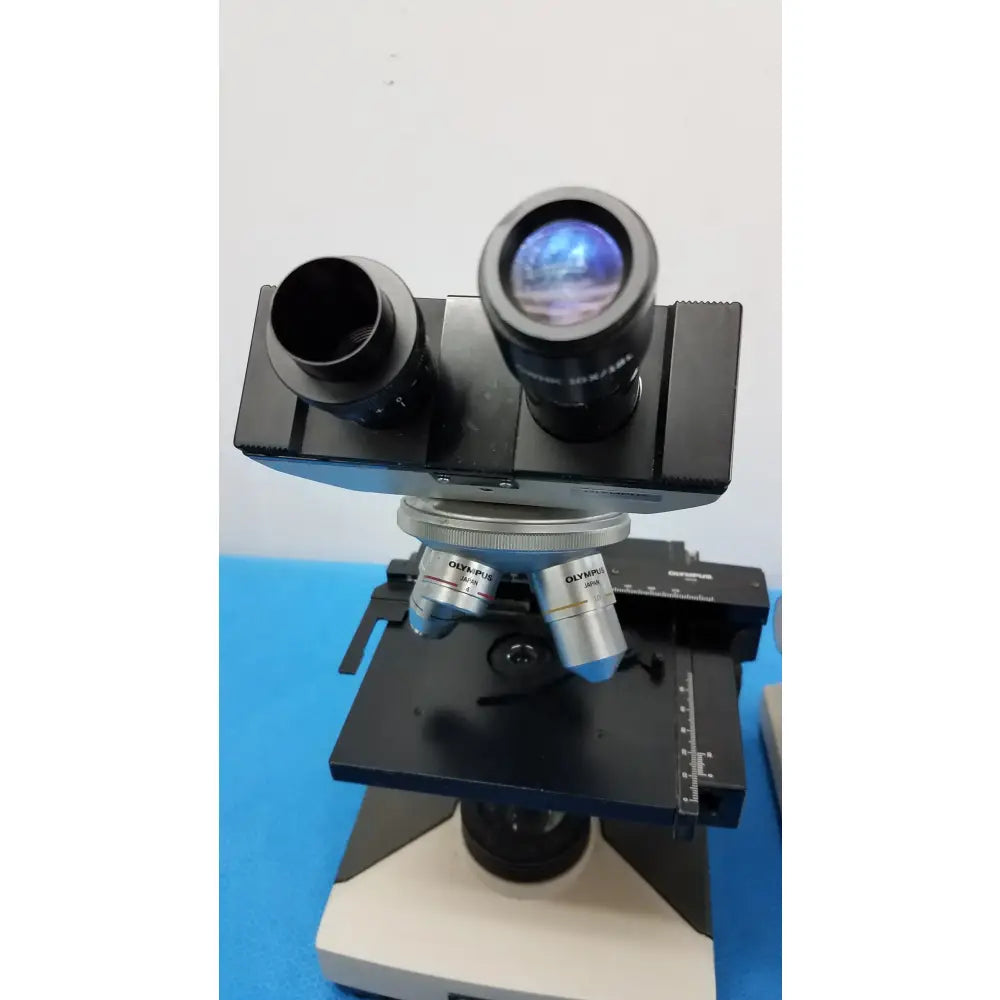Wesco / Olympus Lot of 2 Wesco and Olymus CH-2 Laboratory Microscopes Laboratory Microscopes, as-is (for parts) product photo 7