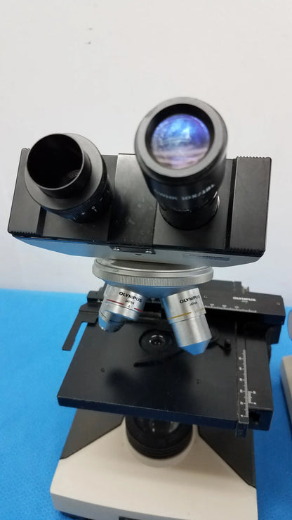 Wesco / Olympus Lot of 2 Wesco and Olymus CH-2 Laboratory Microscopes Laboratory Microscopes, as-is (for parts) product photo 7