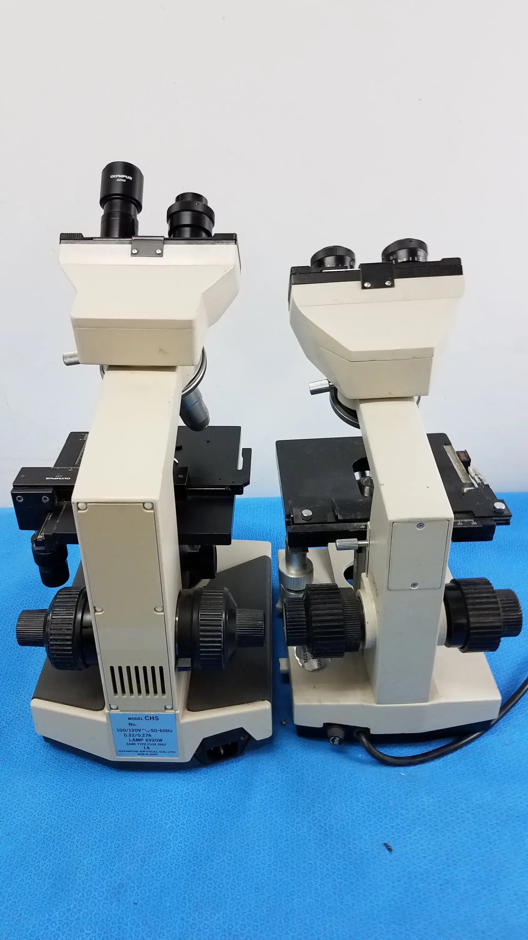 Wesco / Olympus Lot of 2 Wesco and Olymus CH-2 Laboratory Microscopes Laboratory Microscopes, as-is (for parts) product photo 3