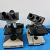 Lot of 2 Wesco and Olymus CH-2 Laboratory Microscopes