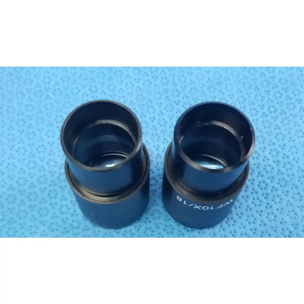 Reuse Medical Equipment Lot of - 2 WF10X/18 Wide Field Microscope Eyepieces Microscope Eyepieces, second-hand product photo 5