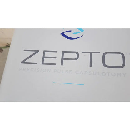 Lot of 2 Zepto Precision Pulse Capsulotomy Power Consoles With Rolling Cart - Precision Pulse Capsulotomy Power Console