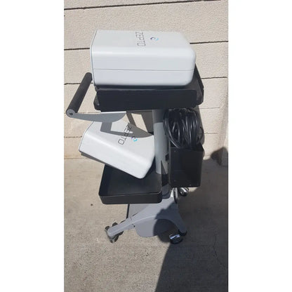 Lot of 2 Zepto Precision Pulse Capsulotomy Power Consoles With Rolling Cart - Precision Pulse Capsulotomy Power Console