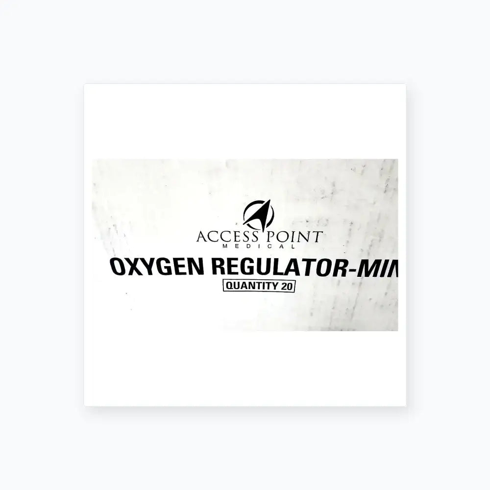 Access Point Lot of 20 Access Point Oxygen Regulator P/N OR87015MG Oxygen Regulator, second-hand product photo 2