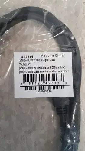 Legrand lot of 3 2M (6.6FT) C2G LEGRAND 42516 GOLD HDMI TO DVI-D DIGITAL VIDEO CABLE Video Cable, second-hand product photo 6