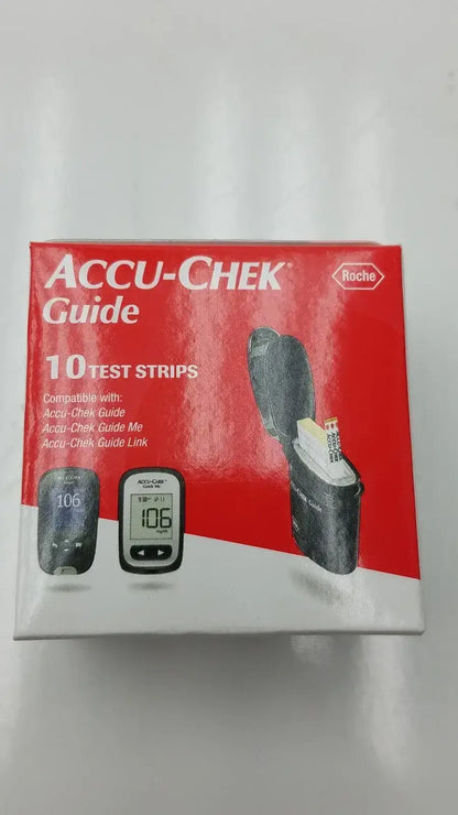 ACCU-CHEK Lot of 3 Accu-Check Guide 10 Teste Strips Exp 2025-10-04 Glucose Test Strips, second-hand product photo 2