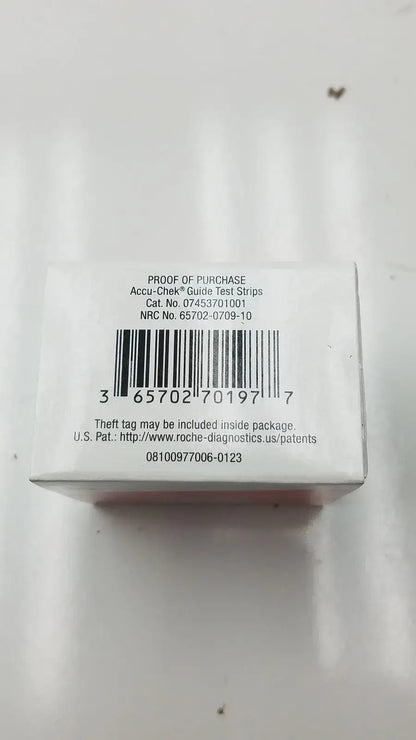 ACCU-CHEK Lot of 3 Accu-Check Guide 10 Teste Strips Exp 2025-10-04 Glucose Test Strips, second-hand product photo 6
