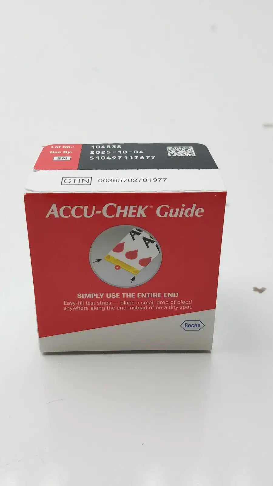 ACCU-CHEK Lot of 3 Accu-Check Guide 10 Teste Strips Exp 2025-10-04 Glucose Test Strips, new product photo 4