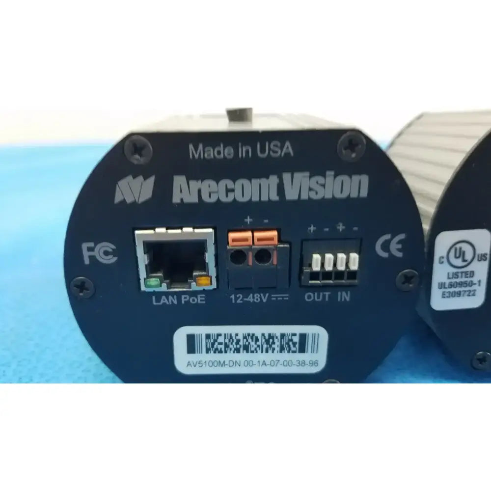 Arecont Vision Lot of 3 - Arecont Vision AV5100M AV5105DN MegaVideo IP Camera H.264 PoE IP Camera, second-hand product photo 3