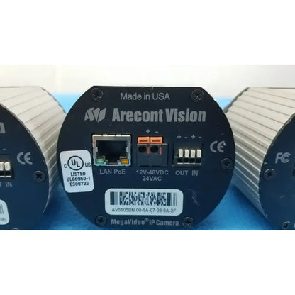 Arecont Vision Lot of 3 - Arecont Vision AV5100M AV5105DN MegaVideo IP Camera H.264 PoE IP Camera, second-hand product photo 4