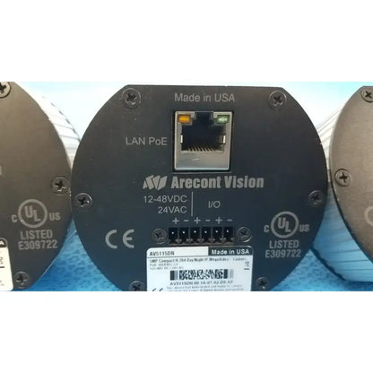 Arecont Vision Lot of 3 - Arecont Vision AV5115DN 5MP Compact H.264 Day/Night IP PoE Cameras IP Surveillance Camera, second-hand product photo 4