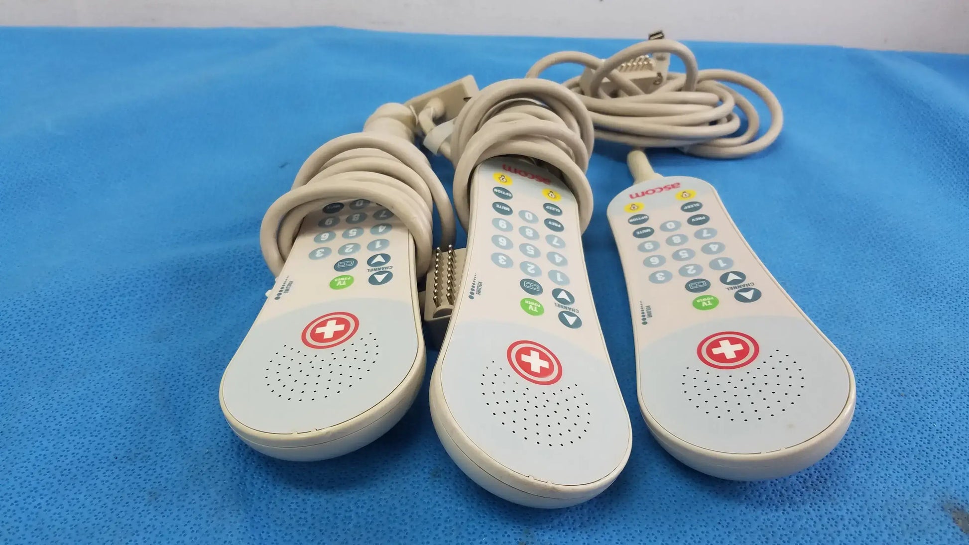 Ascom Lot of - 3 Ascom patient pillow Speaker Controller HC-PSPKR-DA-A2 patient pillow Speaker Controller, second-hand product photo 10