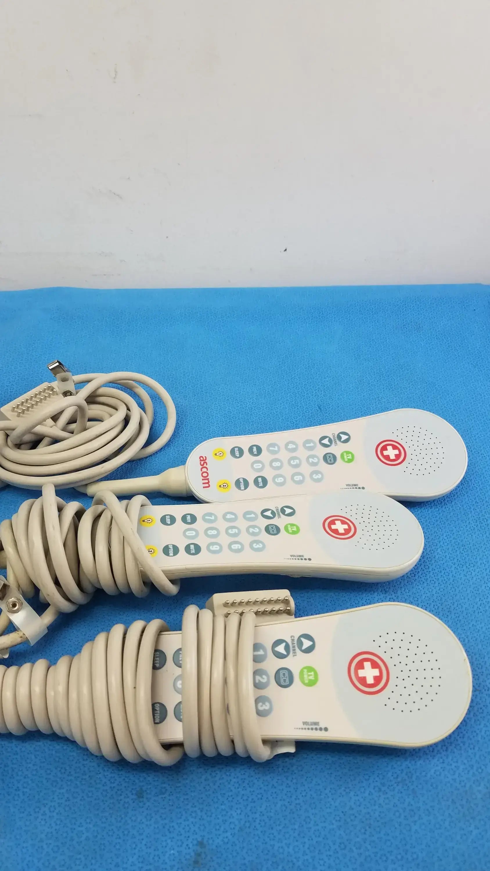 Ascom Lot of - 3 Ascom patient pillow Speaker Controller HC-PSPKR-DA-A2 patient pillow Speaker Controller, second-hand product photo 3