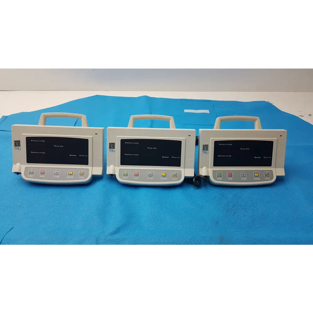 Lot of 3 BpTRU Automated Blood Pressure Monitors - Automatic Blood Pressure Monitor