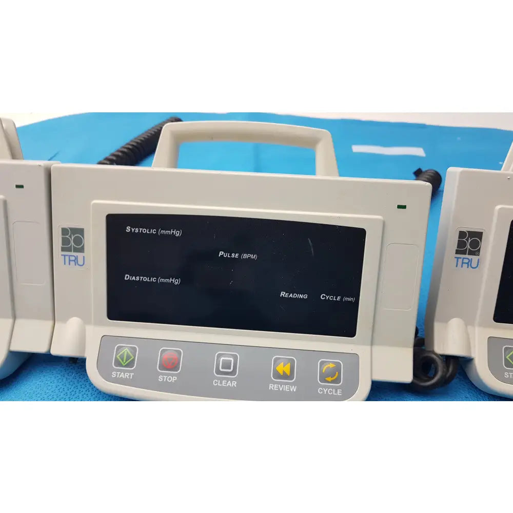 Lot of 3 BpTRU Automatic Blood Pressure Monitors - Automatic Blood Pressure Monitor