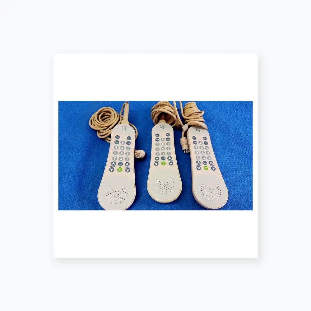 Curbell Lot of - 3 Curbell Gen4 Pillow Speaker TV Controller P/N 4C020N-Z500038 Pillow Speaker TV Controller, as-is (for parts) product photo 3
