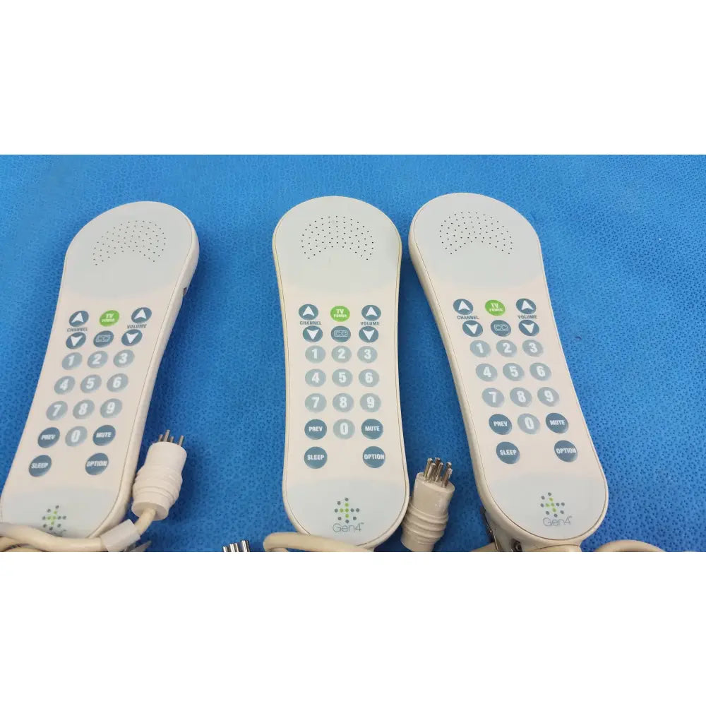 Curbell Lot of - 3 Curbell Gen4 Pillow Speaker TV Controller P/N 4C020N-Z500038 Pillow Speaker TV Controller, as-is (for parts) product photo 6