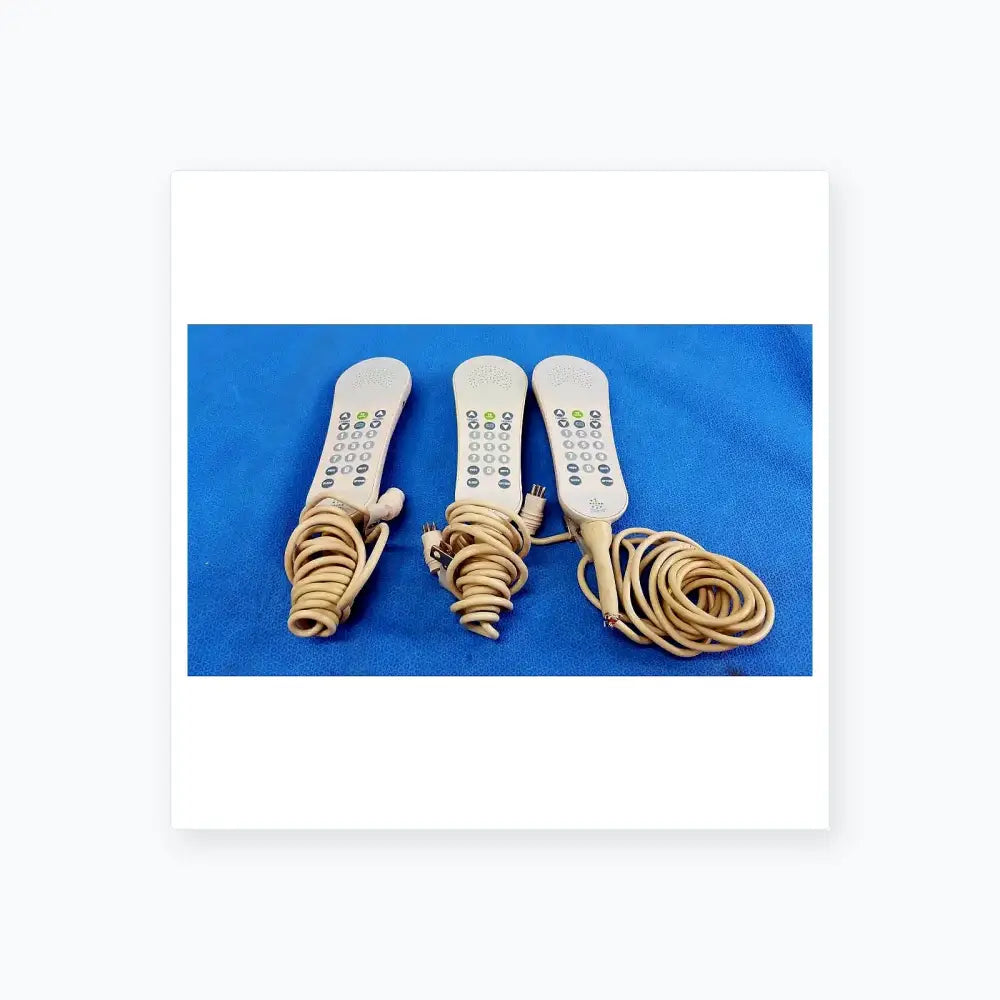 Curbell Lot of - 3 Curbell Gen4 Pillow Speaker TV Controller P/N 4C020N-Z500038 Pillow Speaker TV Controller, as-is (for parts) product photo 1