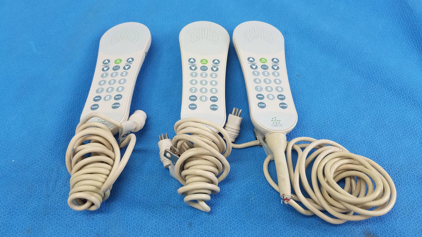 Curbell Lot of - 3 Curbell Gen4 Pillow Speaker TV Controller P/N 4C020N-Z500038 Pillow Speaker TV Controller, as-is (for parts) product photo 1