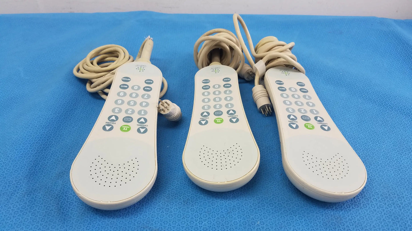 Curbell Lot of - 3 Curbell Gen4 Pillow Speaker TV Controller P/N 4C020N-Z500038 Pillow Speaker TV Controller, as-is (for parts) product photo 2