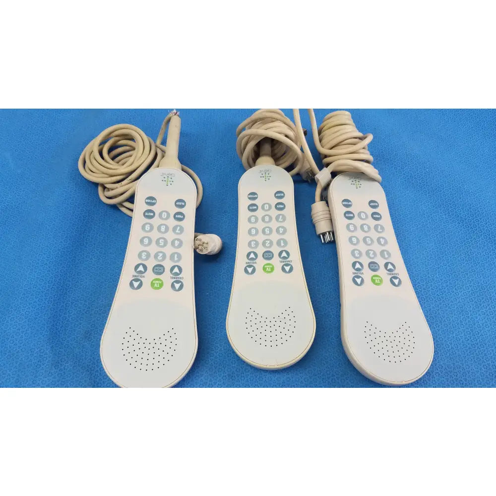 Curbell Lot of - 3 Curbell Gen4 Pillow Speaker TV Controller P/N 4C020N-Z500038 Pillow Speaker TV Controller, as-is (for parts) product photo 3