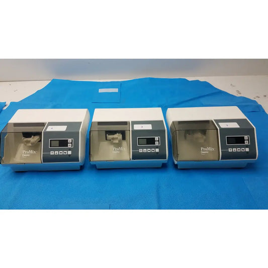 Lot of 3 Dentsply Caulk Dental Amalgamator Capsule Mixing System - Dental Amalgamator Capsule Mixing System