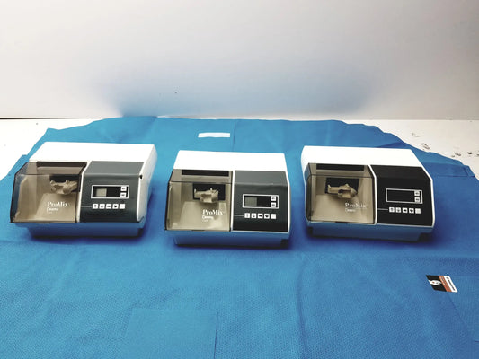Dentsply Caulk Lot of - 3 Dentsply Caulk Promix Amalgamator Mixing System Amalgamator / Mixing System, second-hand product photo 1