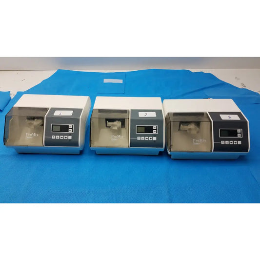 Lot of 3 Dentsply Caulk ProMix Dental Amalgamator Capsule Mixing System - Dental Amalgamator Capsule Mixing System