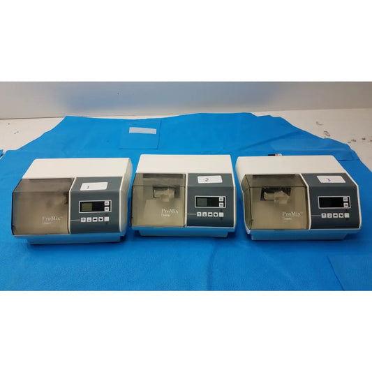 Lot of 3 Dentsply Caulk ProMix Dental Amalgamator Mixing System - Dental amalgamator mixing system