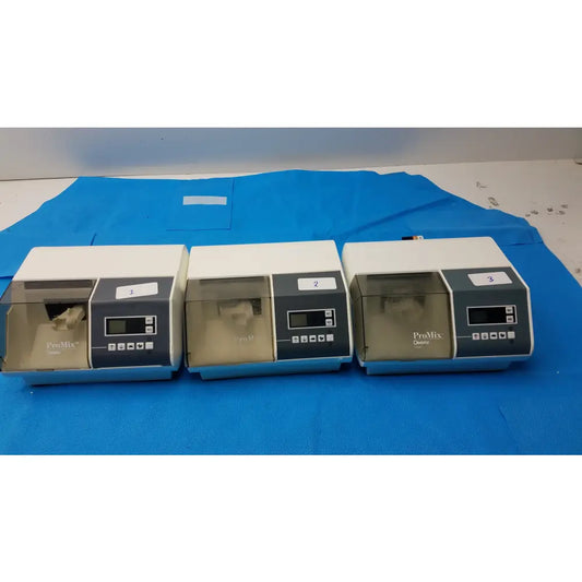 Lot of 3 Dentsply ProMix Amalgamator Capsule Mixing System - Dental Amalgamator Capsule Mixing System