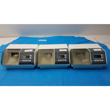 Lot of 3 Dentsply ProMix Amalgamator Capsule Mixing System - Dental Amalgamator Capsule Mixing System