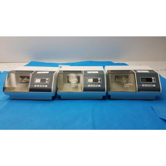 Lot of 3 Dentsply ProMix Dental Amalgamator Mixing System - Dental amalgamator mixing system