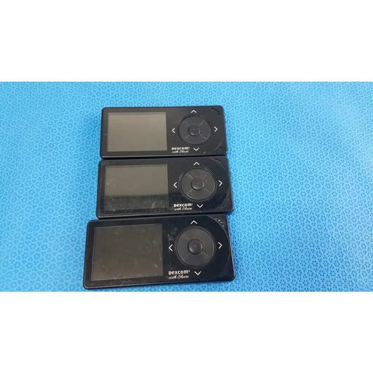 Lot of 3 Dexcom G4 Platinum Receiver With Share Ref MT22495 - Receiver Unit