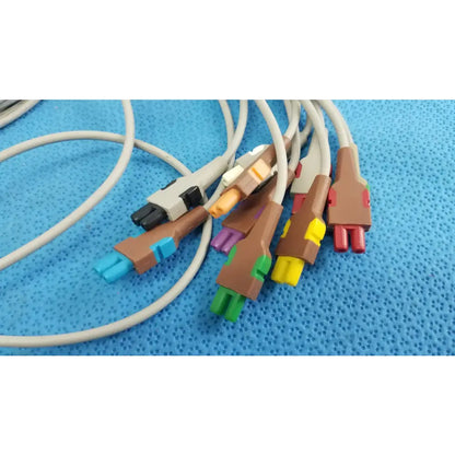 Reuse Medical Equipment Lot of - 3 Electrocardiogram Patient Cables ECG Patient Cable, second-hand product photo 5